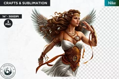 Nike goddess of Victory Clipart,Greek god,Ancient greece Product Image 1