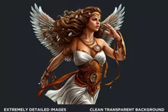 Nike goddess of Victory Clipart,Greek god,Ancient greece Product Image 2