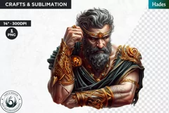 Hades god of the underworld Clipart,Greek god,Ancient greece Product Image 1