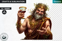 Dionysus god of wine Clipart,Greek god,Ancient greece Product Image 1