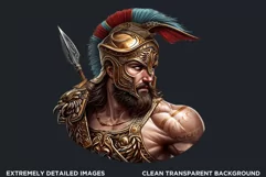 Ares god of war Clipart, Greek god,Ancient greece clipart Product Image 2