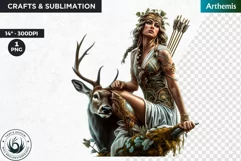 Artemis goddess of the hunt, Greek god,Ancient greece Product Image 1