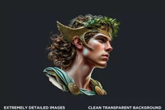 Apollo god of the sun Clipart,Greek god,Ancient greece Product Image 2