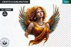 Nike goddess of Victory Clipart,Greek god,Ancient greece Product Image 1