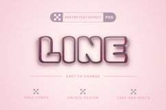 PSD Heart - Editable Text Effect, Font Style Product Image 4