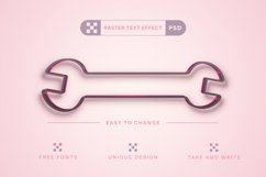 PSD Heart - Editable Text Effect, Font Style Product Image 2