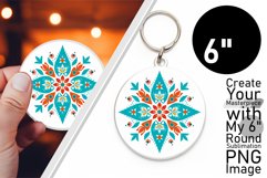 Nostalgic Holiday Stars: Folk Star Sublimation Product Image 1