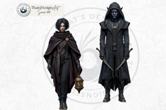 Obsidian Opera Characters Clipart Gothic Masquerade Graphics Product Image 11