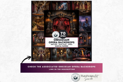 Obsidian Opera Characters Clipart Gothic Masquerade Graphics Product Image 13