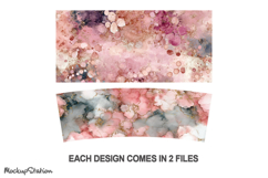 40 oz Stanley Tumbler Wrap PNG | Pink Sublimation Design Product Image 2