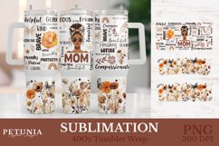 40 oz Tumbler Wrap | Mom Sublimation Tumbler Wrap Product Image 1
