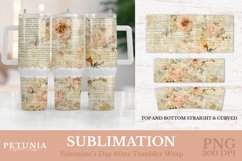 Popular Valentine&#039;s Day sublimation designs being used as popular valentines Day 40 Oz Tumbler Wrap print
