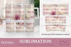 Popular Vintage Valentine&#039;s Day sublimation designs being used as POPULAR 40 Oz Tumbler Wrap Print