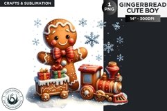 PlayfulGingerbread man Christmas cookies png clipart Product Image 1