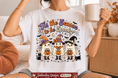 Tis the Season to be Spooky Sublimation Design,Halloween png Product Image 1