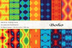 Boho Digital Papers, Boho Seamless Patterns Product Image 1