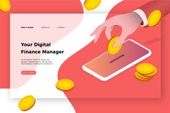 Digital Finance Mgr-Banner &amp; Landing Product Image 1