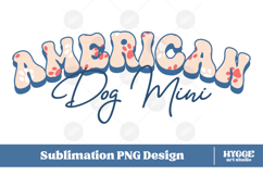 American Dog Mama Papa 4th of July USA Paw DTF PNG Bundle Product Image 3