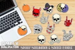 Spooky Halloween Sublimation & Stickers Png Product Image 2