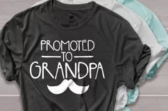 Promoted to grandpa svg, grandpa svg Product Image 2