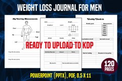 Weight Loss Journal for Men. Kdp Interior Product Image 1