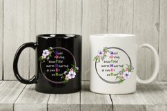 Mother Quote Sublimation| Mother&#039;s Day | Flower Wreath PNG Product Image 4