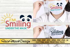 Mask SVG PNG EPS DXF Face Mask SVG Mask Design SVG Cut File Product Image 1