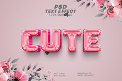 Cute 3d Editable Text Effect Style Product Image 1