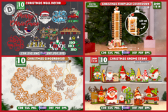 403 Christmas Mega Bundle Laser Cut,Christmas Ornament,Decor Product Image 5
