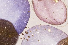 Gold Watercolor Shapes PNG Product Image 4
