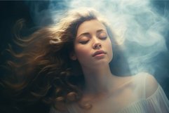 Serene beauty in ethereal mist Product Image 1