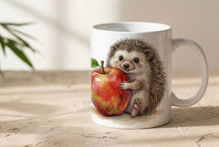 Mug sublimation cute baby animals Product Image 3