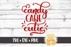 Candy Cane Cutie - Christmas SVG File - SVG PNG DXF Files Product Image 2