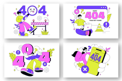 10 404 Error Vector Illustration Product Image 2