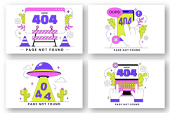 10 404 Error Vector Illustration Product Image 3