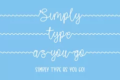 Gone Fishing - a fishing line font - Free Font Of The Week Product Image 10