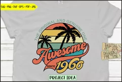 1960 Vintage Birthday | Vintage Birthday | Retro birthday Product Image 3