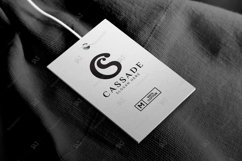 DIY Monogram Logo, Letter CS SC C S Editable Logo SVG Product Image 9