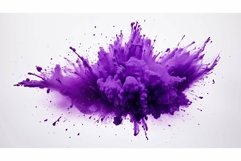explosion purple powder burst Product Image 1