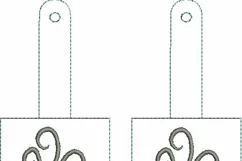 ITH Artful Hot Drinks Hand Sanitizer Holder- Snap Tab 5x7 Product Image 4
