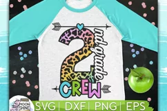2nd Grade Crew SVG DXF PNG EPS Cutting Files Product Image 1