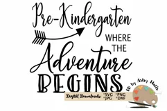 Pre-K, First day of Preshool shirts, Pre-Kindergarten svg Product Image 3