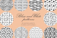 Blasc and White Patterns Set Product Image 1