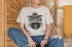 Vintage 1985 svg, Happy 40th birthday svg Product Image 3