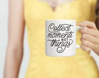 Collect Moments Not Things SVG | Inspirational Quote SVG Product Image 2