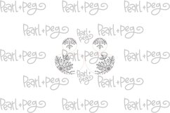 Snowflake 2Part SemiC Laser Engrave Earring Digital Download Product Image 2