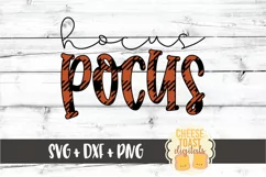 Hocus Pocus - Buffalo Plaid Halloween SVG PNG DXF Cut Files Product Image 2