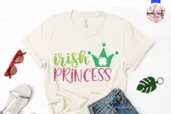 Irish Princess - St. Patrick's Day SVG EPS DXF PNG Product Image 2