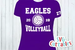 Volleyball SVG | Volleyball Template 0017 | Shirt Design Product Image 4