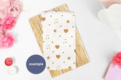 White Kitchen Towel Mockup Valentine's Day PSD, JPG Product Image 2